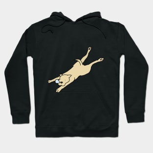 Lazy Dog Sploot Hoodie